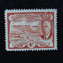 Briefmarke St. Kitts und Nevis, SG97 (Mi. 103)#, 4 c