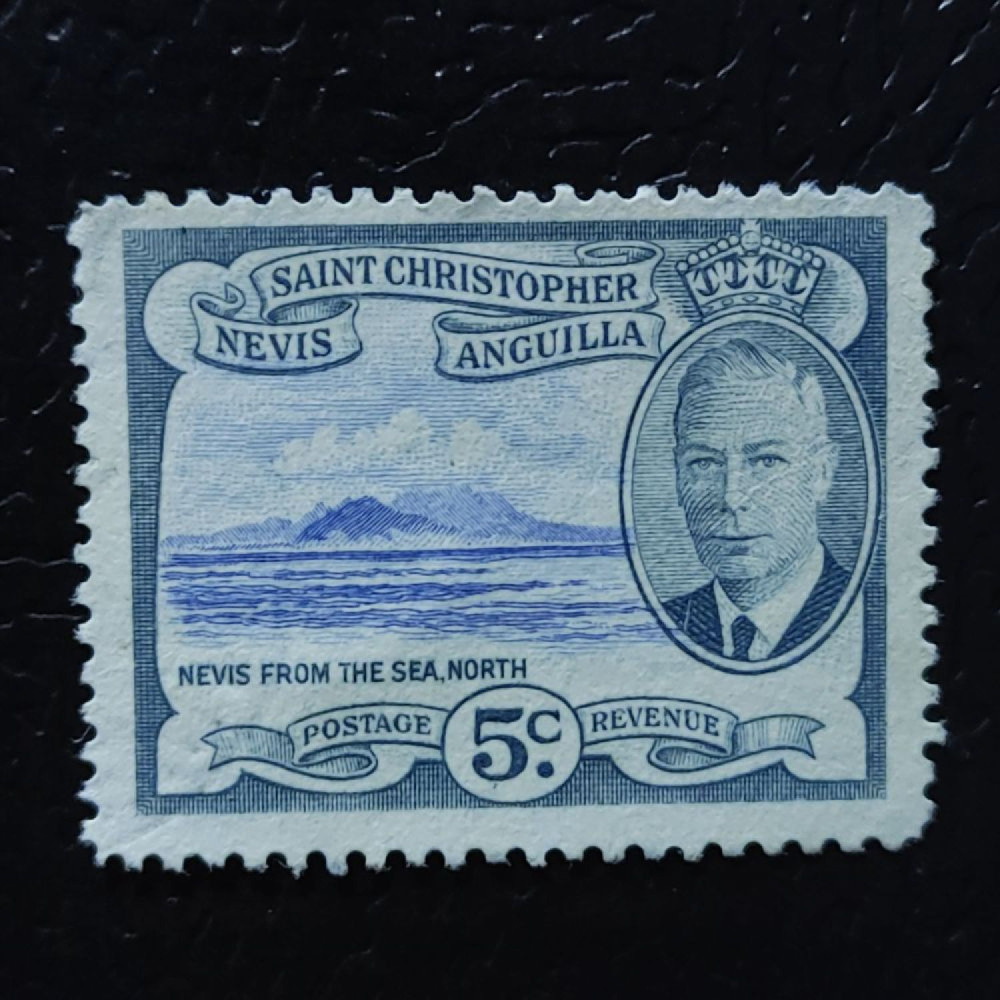 Sello San Cristóbal y Nieves, SG98 (Mi. 104), Usado #, 5 c