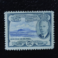 Sello San Cristóbal y Nieves, SG98 (Mi. 104), Usado #, 5 c