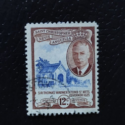 Briefmarke St. Kitts und Nevis, SG100 (Mi. 106)#, 12 c
