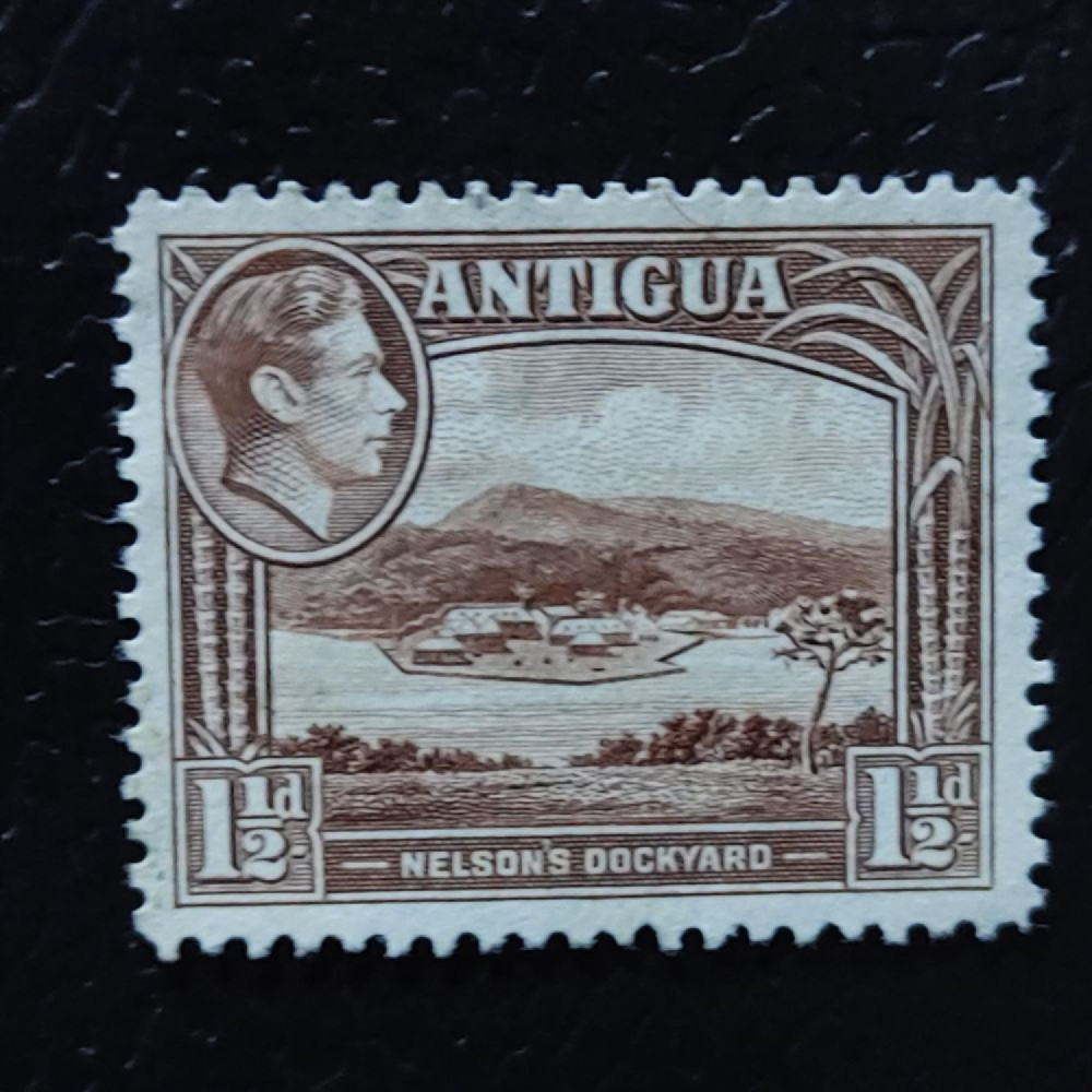 Selo Antígua, SG100 (Scott 86a), (*), 1 d