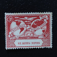 Sello San Cristóbal y Nieves, SG82 (Mi. 88), Usado #, 2 d