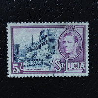 Selo Santa Lúcia, SG137 (Mi. 113C), Usado #, 5 s