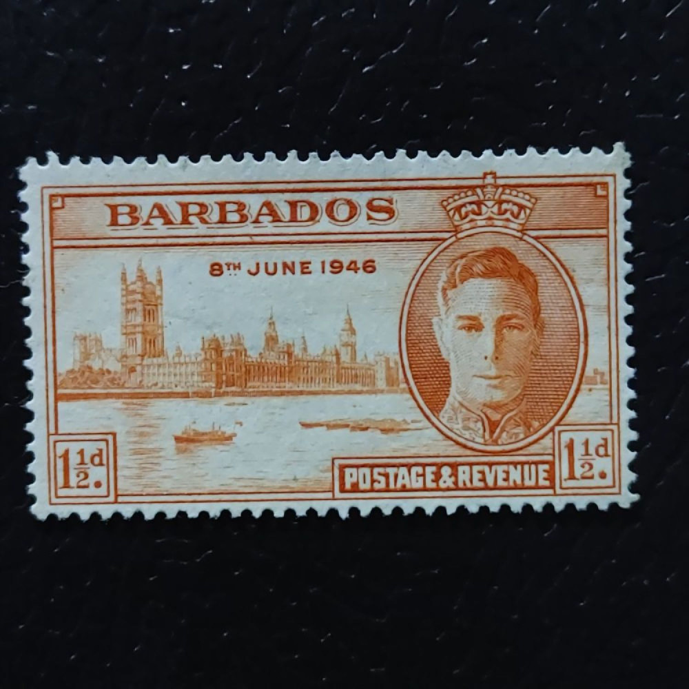 Stamp Barbados, SG262 (Mi. 175), (*), 1 1/2 d