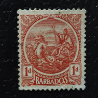 Známka Barbados, SG220 (Mi. 124a)*, 1 d