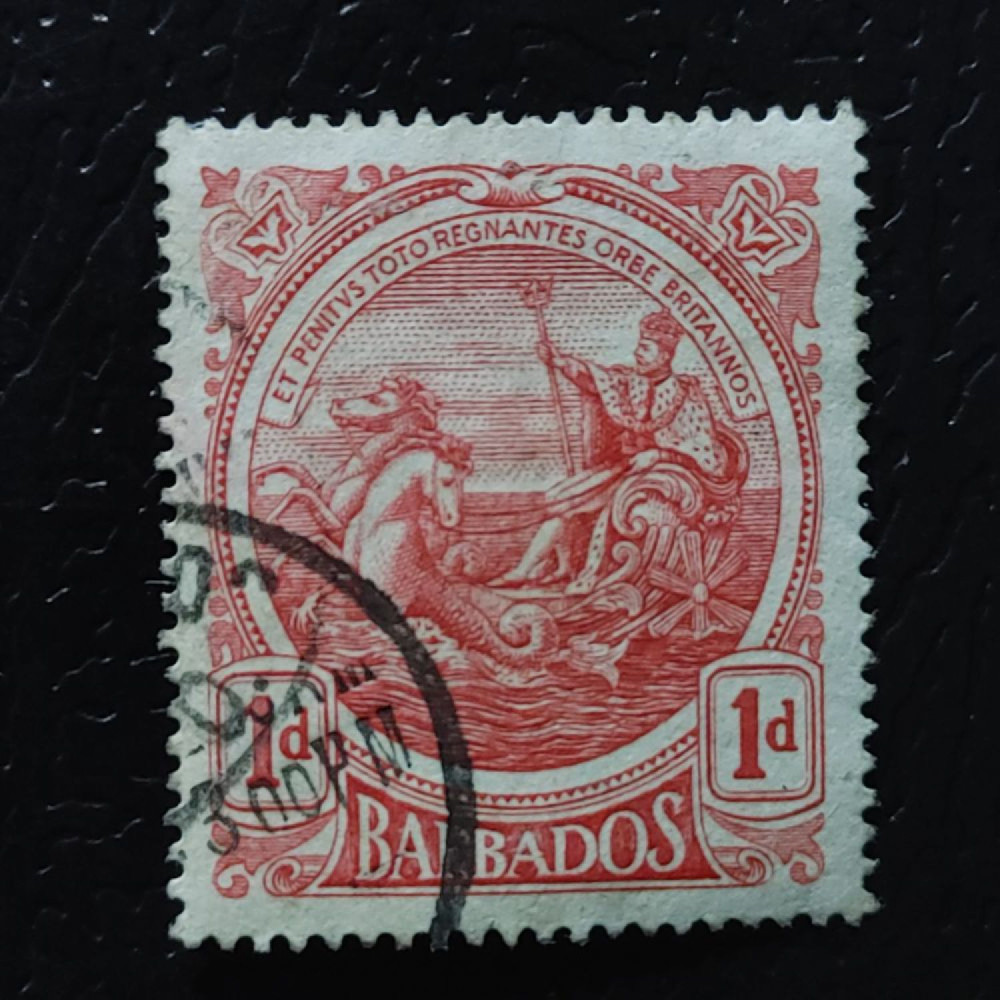Stamp Barbados, SG220 (Mi. 124a), Used #, 1 d