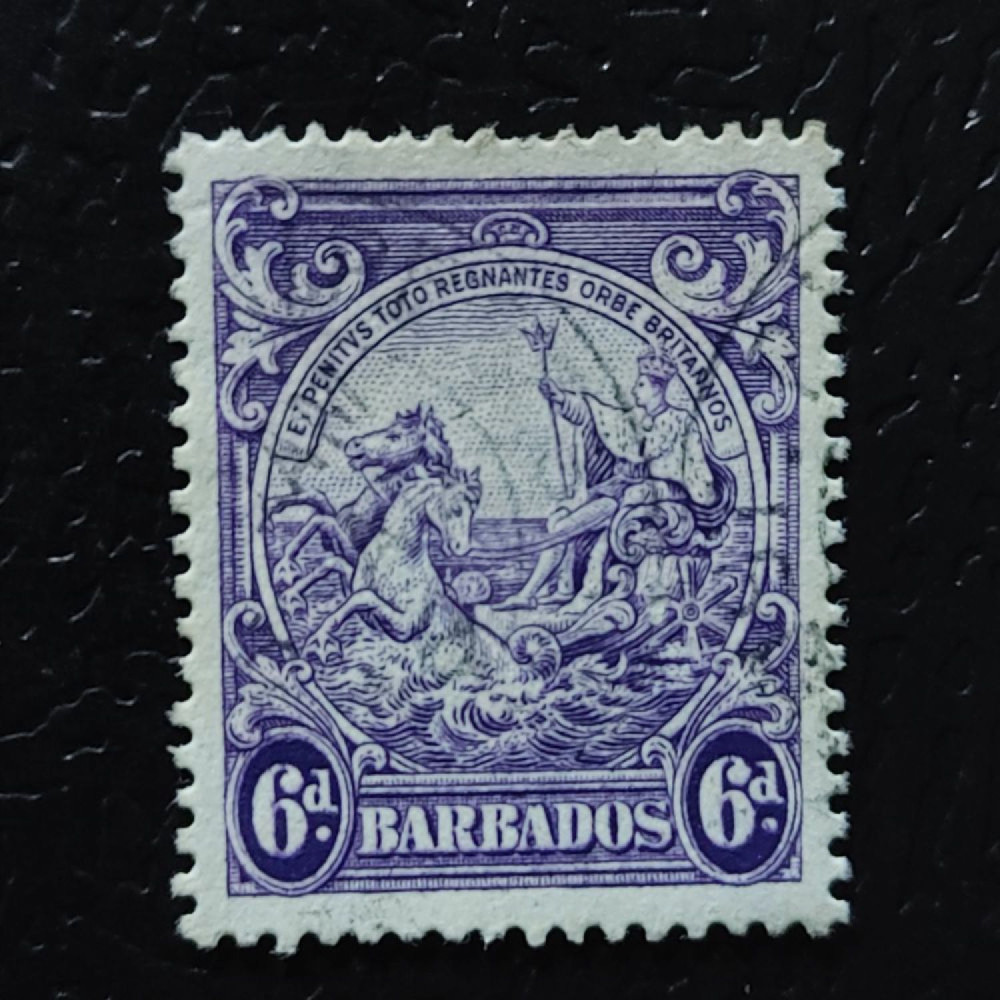 Sello Barbados, SG254 (Mi. 165A), Usado #, 6 d