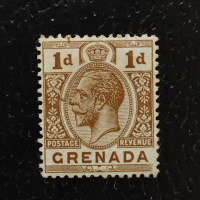 Sello Granada, SG114 (Mi. 86), MH, 1 d
