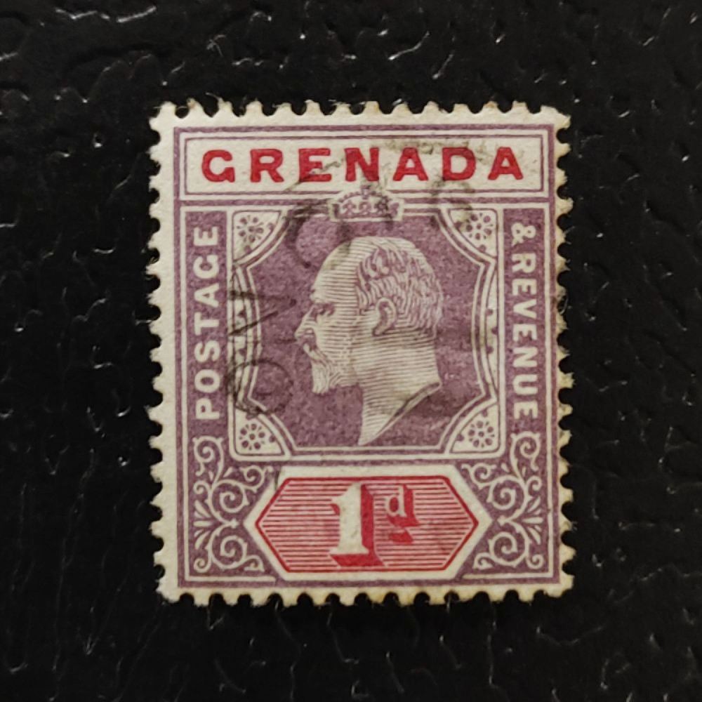 Stamp Grenada, SG58 (Mi. 42), Used #, 1 d