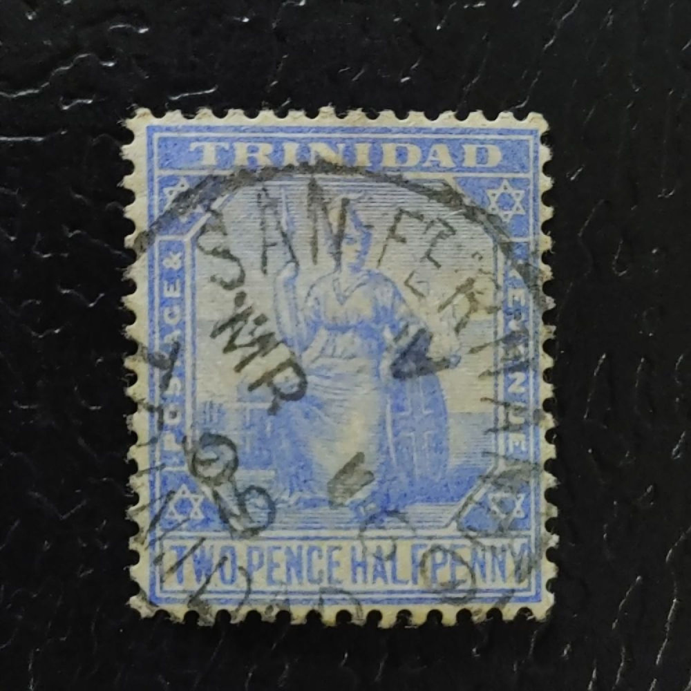 Briefmarke Trinidad, SG108 (Mi. 32a)#, 2 1/2 d