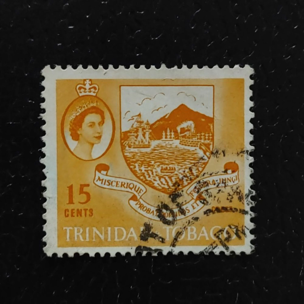 Sello Trinidad y Tobago, SG291 (Mi. 179), Usado #, 15 c