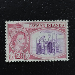 Sello Islas Caimán, SG152 (Mi. 140), Usado #, 2 d
