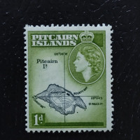Stamp Pitcairn Islands, SG19 (Mi. 21), MNH, 1 d