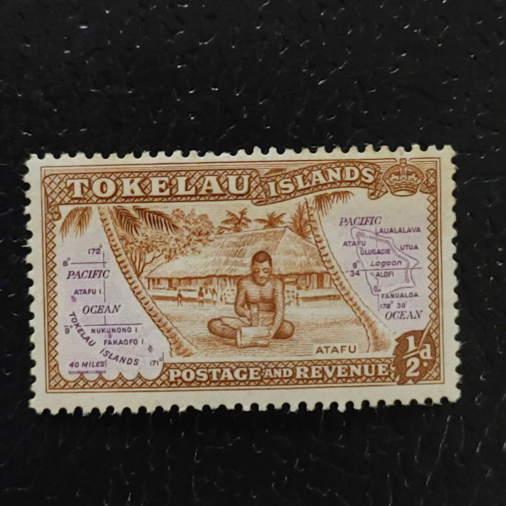 Sello Tokelau, SG1 (Mi. 1), MNH, 0 d