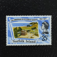 Sello Isla Norfolk, SG196 (Mi. 201), Usado #, 25 c