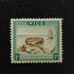 Briefmarke Niue, SG114 (Mi. 76)**, 1 d