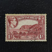 Sello Montserrat, SG108 (Mi. 100A), Usado #, 1 s