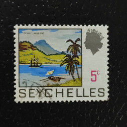 Sello Seychelles, SG262 (Mi. 259), Usado #, 5 c
