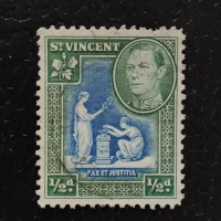Stamp St. Vincent, SG152 (Mi. 122), Used #, 2 d