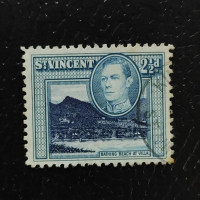 Stamp St. Vincent, SG153 (Mi. 123), Used #, 2 d