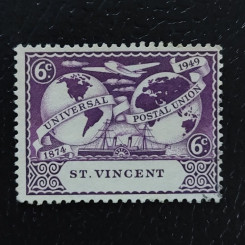 Známka Svatý Vincenc, SG179 (Mi. 158)(*), 6 c