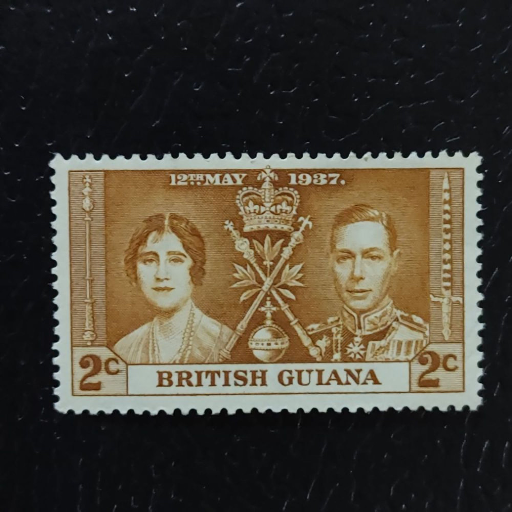 Stamp British Guiana, SG305 (Mi. 173), MNH, 2 c Stamp British Guiana, SG305 (Mi. 173), MNH, 2 c