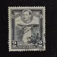 Selo Guiana Britânica, SG309 (Mi. 177A), Usado #, 2 c