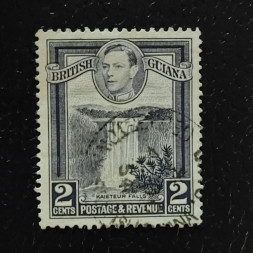 Sello Guayana Británica, SG309 (Mi. 177A), Usado #, 2 c