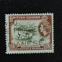 Stamp British Guiana, SG333 (Mi. 201), Used #, 3 c Stamp British Guiana, SG333 (Mi. 201), Used #, 3 c