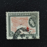 Stamp British Guiana, SG335 (Mi. 203), Used #, 5 c