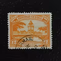 Selo Guiana Britânica, SG293 (Mi. 161A), Usado #, 12 c