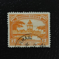 Stamp British Guiana, SG293 (Mi. 161A), Used #, 12 c Stamp British Guiana, SG293 (Mi. 161A), Used #, 12 c