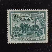 Selo Guiana Britânica, SG332 (Mi. 200), Usado #, 2 c