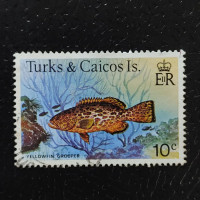 Stamp Turks and Caicos, SG521A (Mi. 412I), Used #, 10 ¢