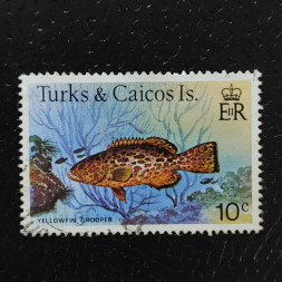 Známka Turks a Caicos, SG521A (Mi. 412I)#, 10 ¢