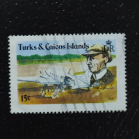 Stamp Turks and Caicos, SG505 (Mi. 396), Used #, 15 ¢ Stamp Turks and Caicos, SG505 (Mi. 396), Used #, 15 ¢