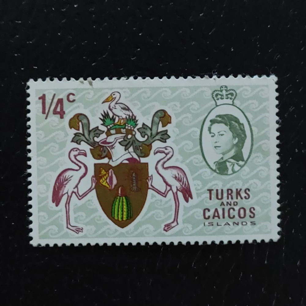 Stamp Turks and Caicos, SG297 (Mi. 223), 0 ¢ Stamp Turks and Caicos, SG297 (Mi. 223), 0 ¢