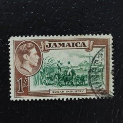 Známka Jamajka, SG130 (Mi. 131)#, 5Sh Známka Jamajka, SG130 (Mi. 131)#, 5Sh