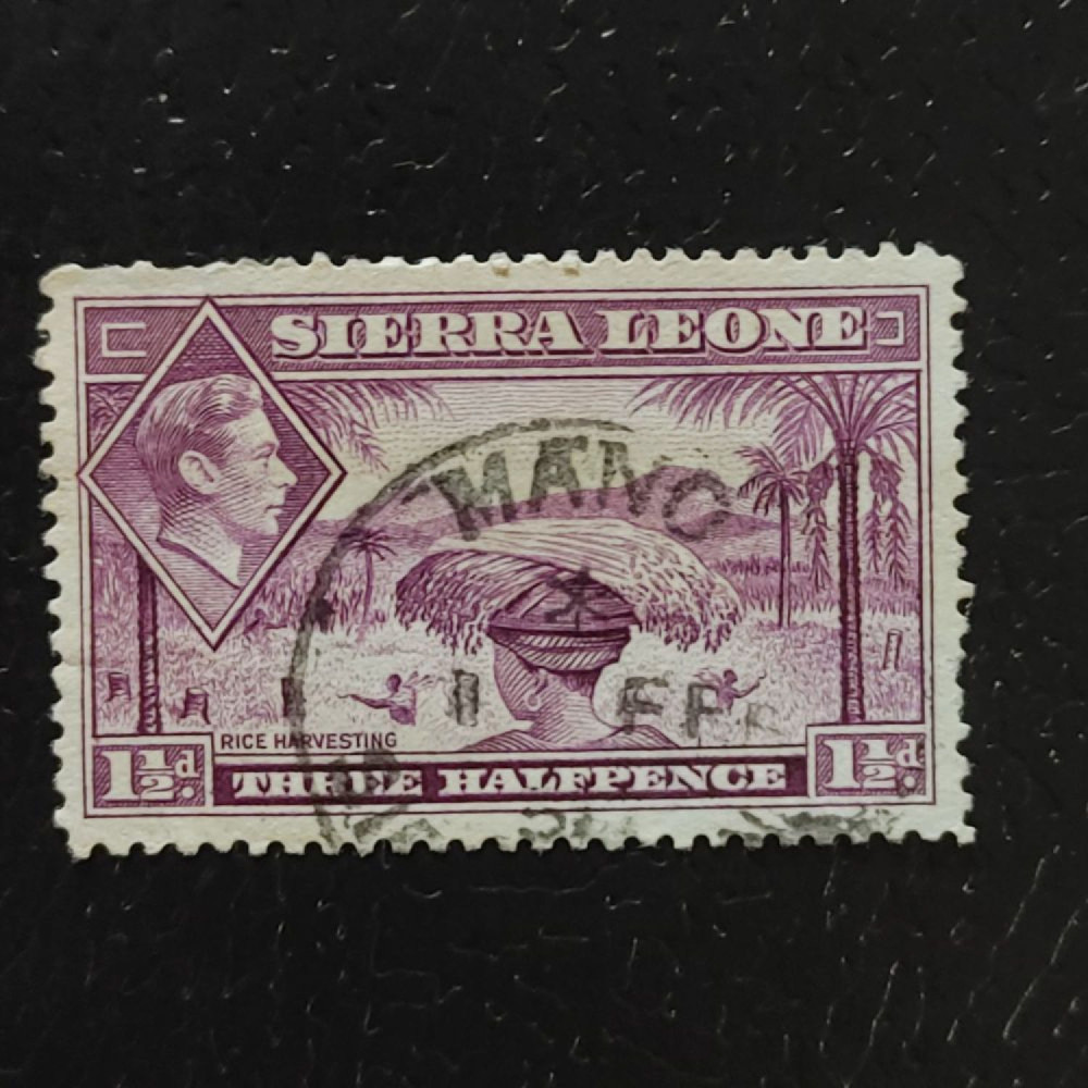 Známka Sierra Leone, SG190a#, 1 1/2 d
