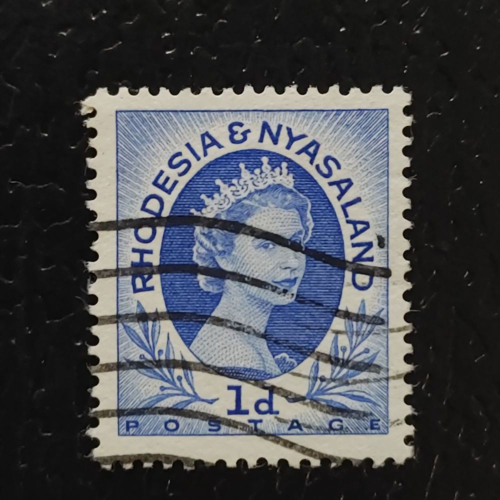 Známka Rhodesie a Nyasaland, SG2 (Mi. 2A)#, 1 d