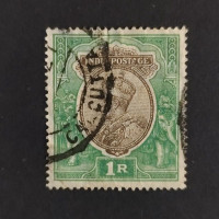 Známka Indie, SG185 (Mi. 86a)#, 1£ Známka Indie, SG185 (Mi. 86a)#, 1£