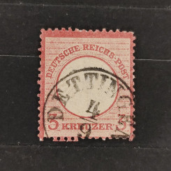 Známka Německo, Reich, Mi.9#, 3Kr. Známka Německo, Reich, Mi.9#, 3Kr.