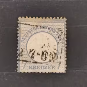 Známka Německo, Reich, Mi.10#, 7Kr.