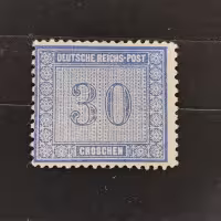 Známka Německo, Reich, Mi.13(*), 30Gr.