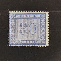 Známka Německo, Reich, Mi.13(*), 30Gr.