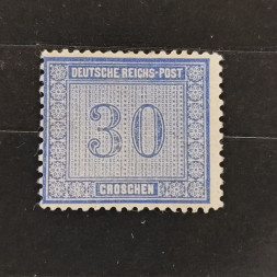 Známka Německo, Reich, Mi.13(*), 30Gr.