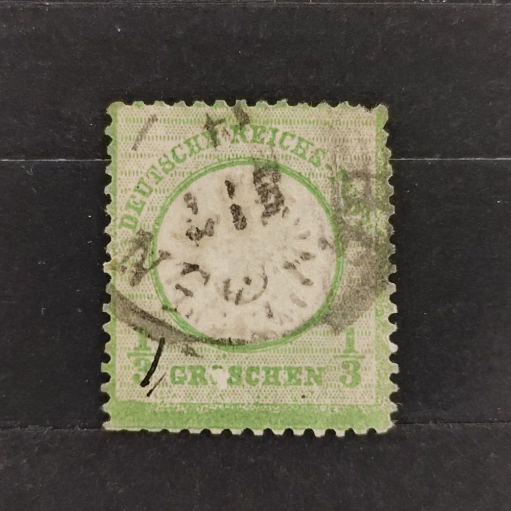 Známka Německo, Reich, Mi.17#, ⅓Gr. Známka Německo, Reich, Mi.17#, ⅓Gr.