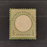 Známka Německo, Reich, Mi.17*, ⅓Gr.