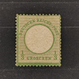 Známka Německo, Reich, Mi.17*, ⅓Gr.