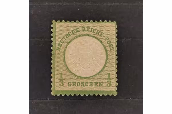 Známka Německo, Reich, Mi.17*, ⅓Gr.